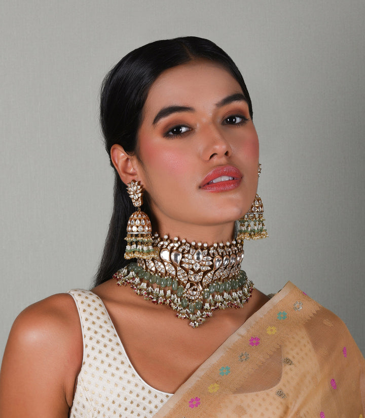 VINISHA MOISSANITE NECKLACE SET