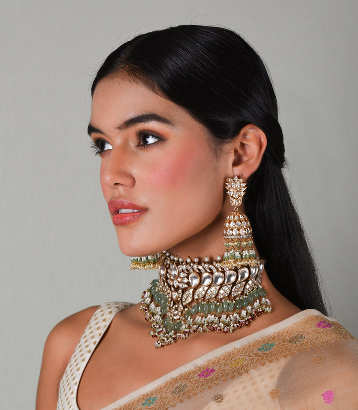 VINISHA MOISSANITE NECKLACE SET