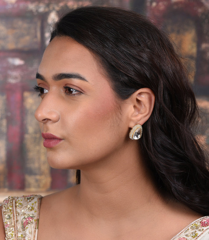 Hanita Polki Necklace Set