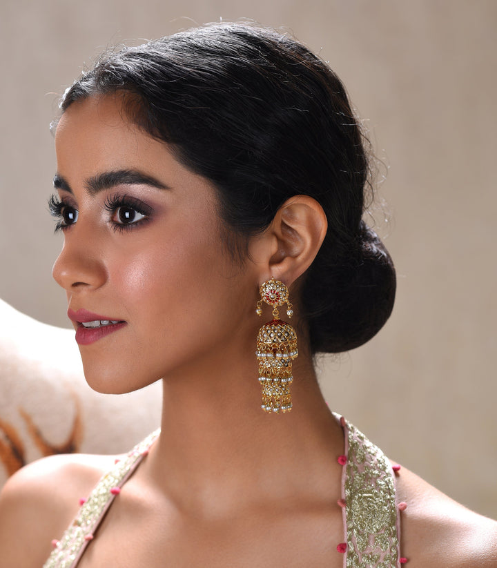 Venya Jadau Jhumki