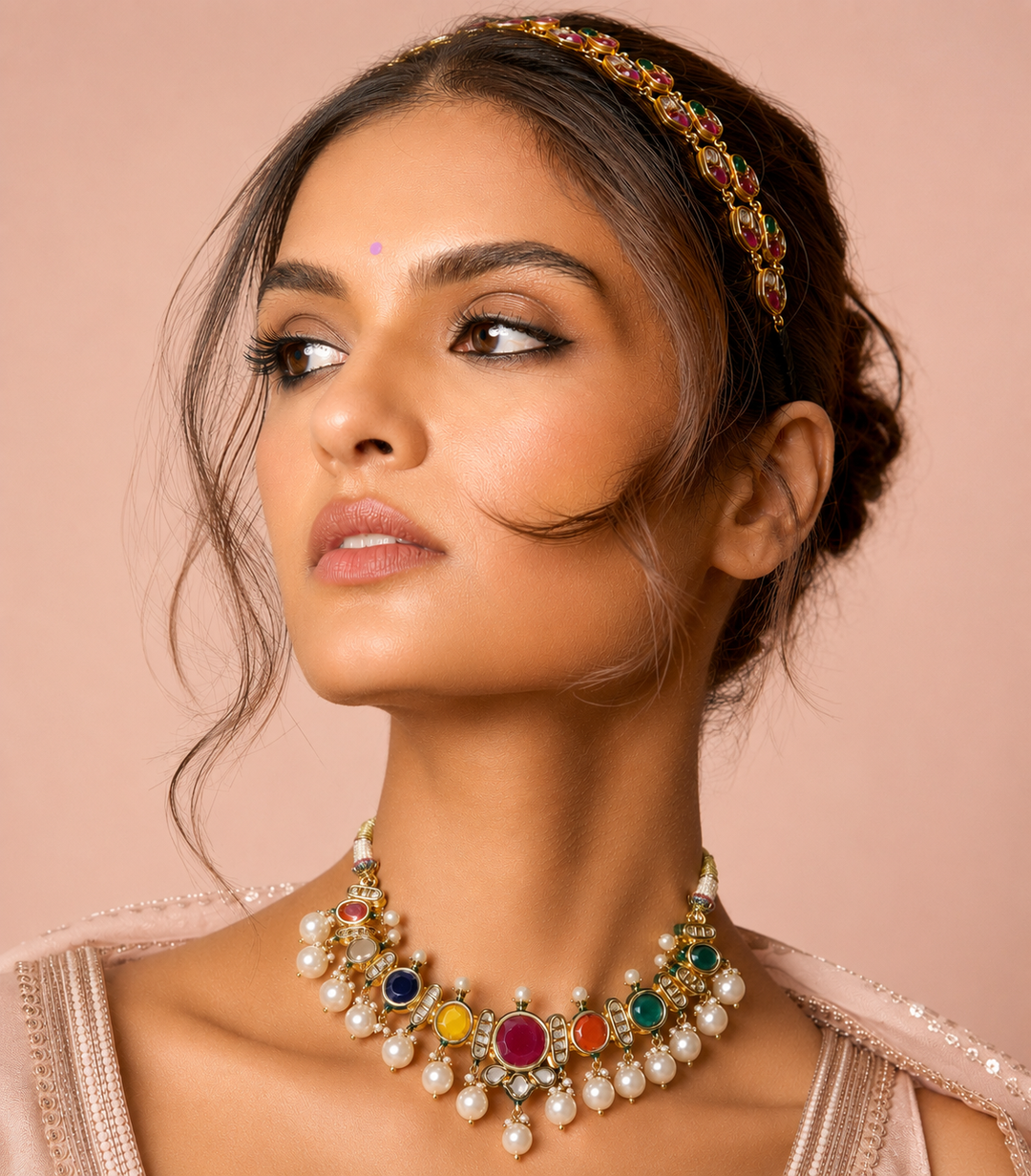 VAJRA NECKLACE SET