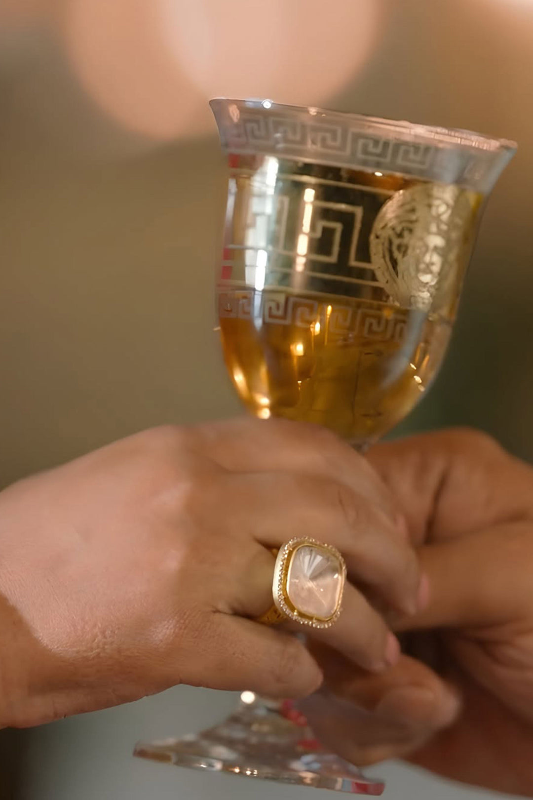 SAKSHI TANWAR IN UMA POLKI RING