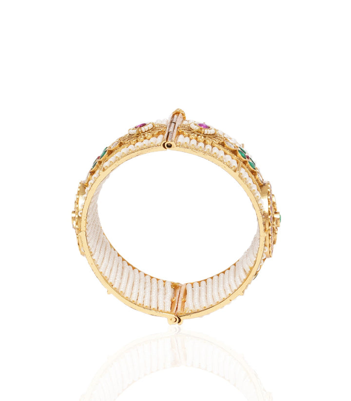 Paakhi Red & Green Bangle