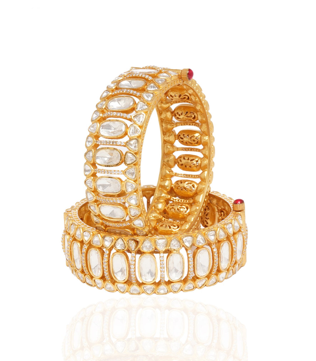 Dhriti Moissanite Bangles