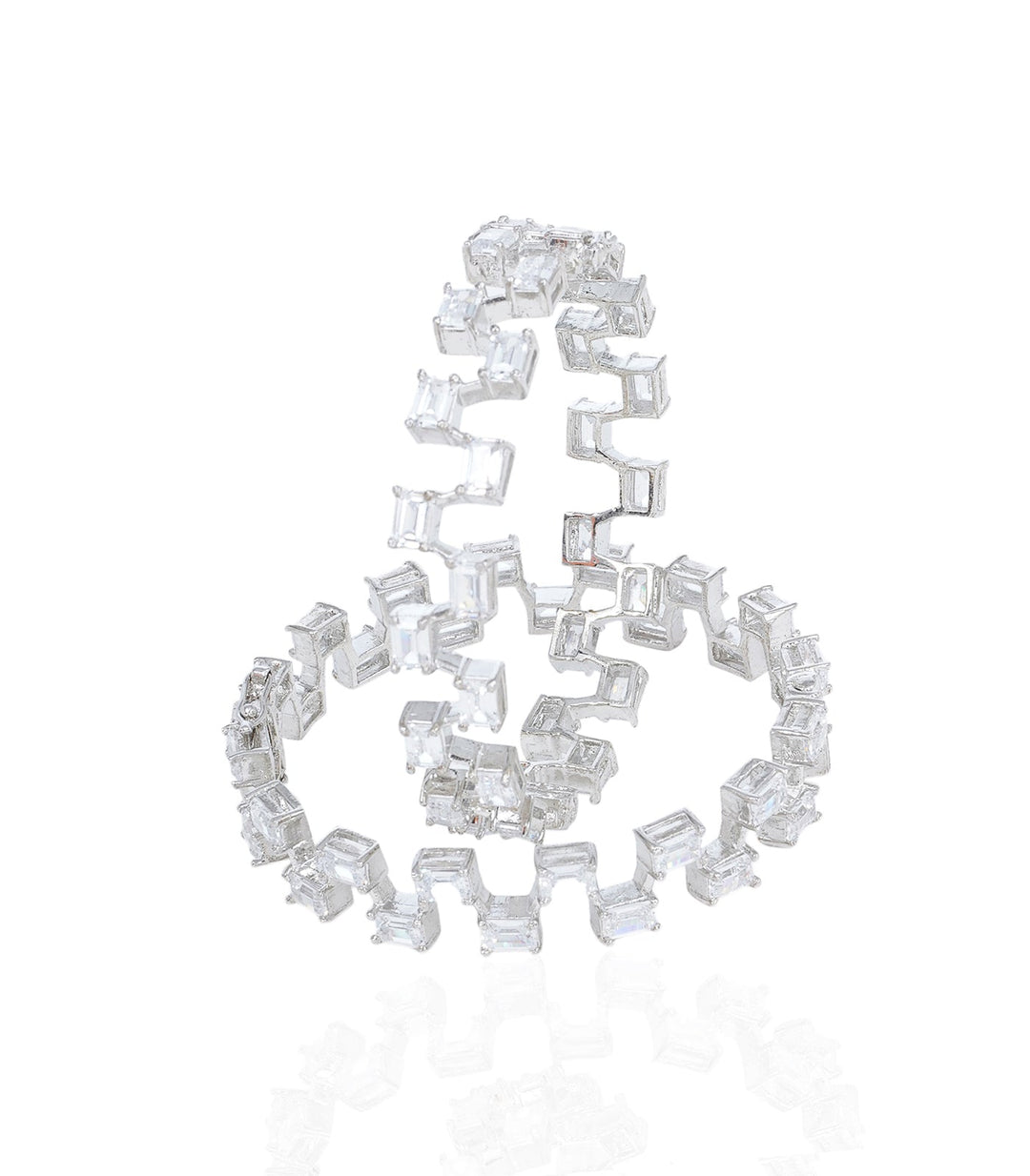 DANNA WHITE ZIRCON BANGLES