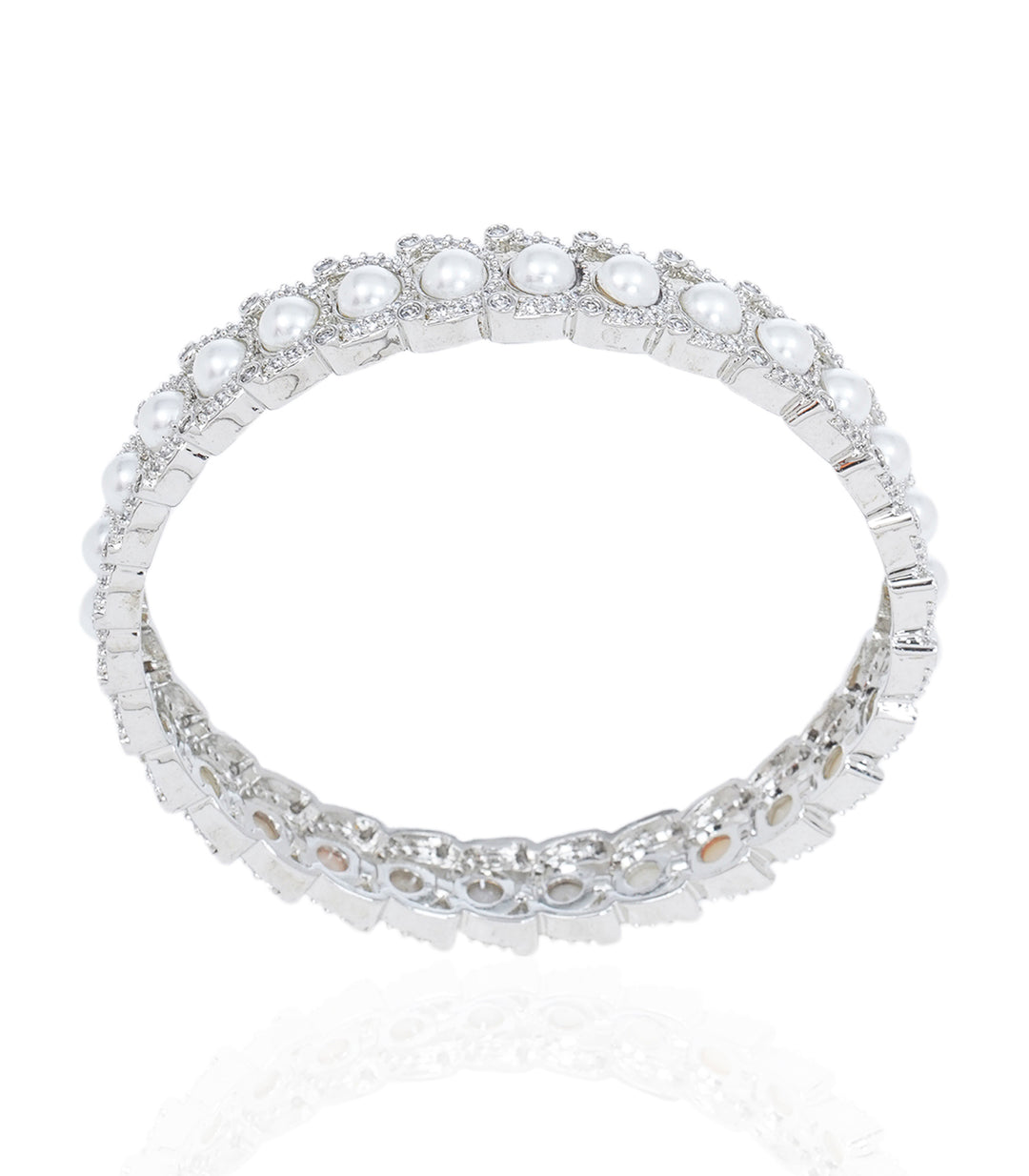 SAYLOR WHITE ZIRCON BANGLES
