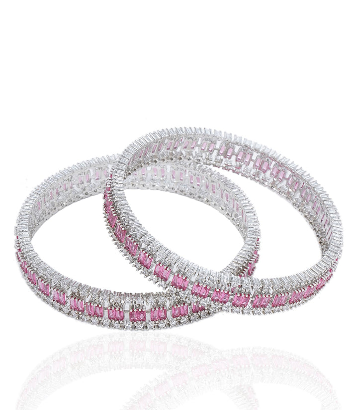 LILIANA RED ZIRCON BANGLES
