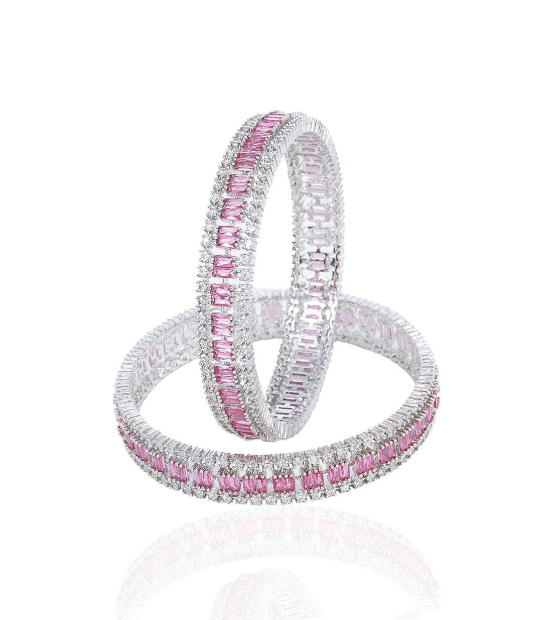 LILIANA RED ZIRCON BANGLES