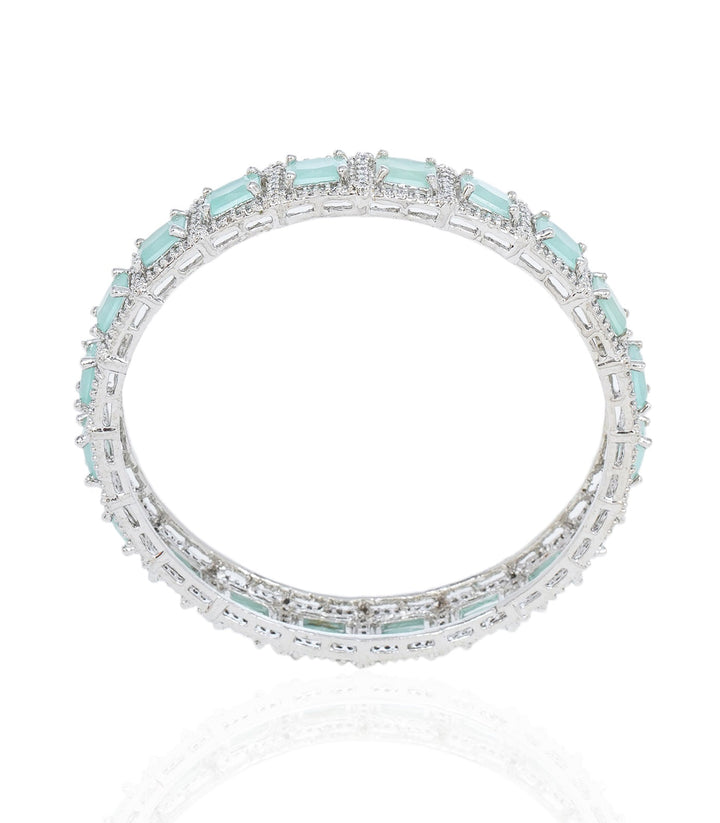 AISHA MINT ZIRCON BANGLES