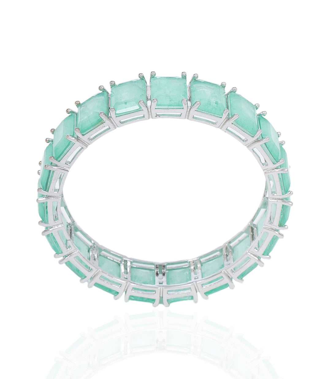 KALANI MINT ZIRCON BANGLES