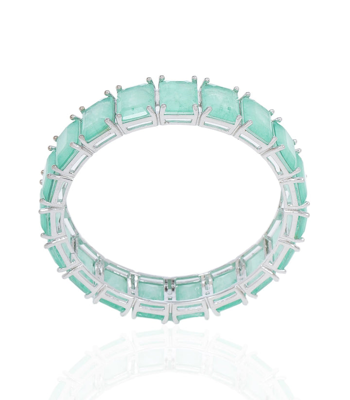 KALANI MINT ZIRCON BANGLES