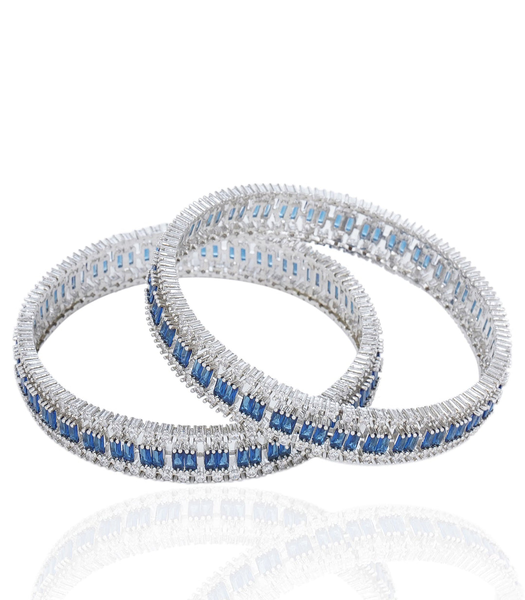 VALERIA BLUE ZIRCON BANGLES