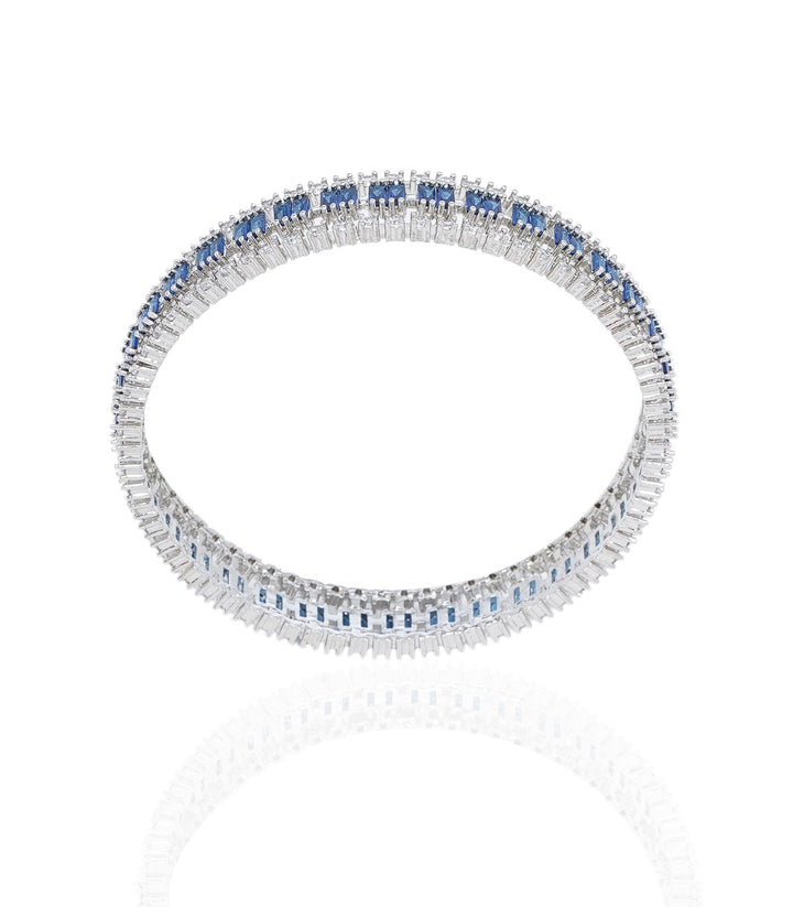 VALERIA BLUE ZIRCON BANGLES