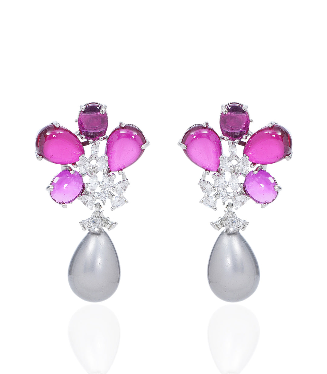 ALPNA RED ZIRCON STUDS