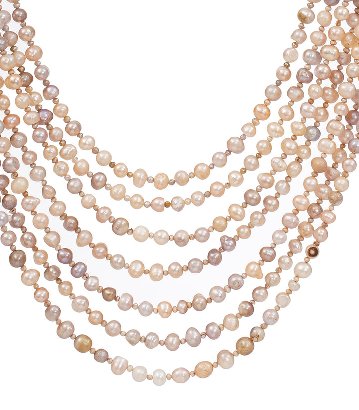 HARSHA GOLD PLATED  BEADS GROOM NECKLACE