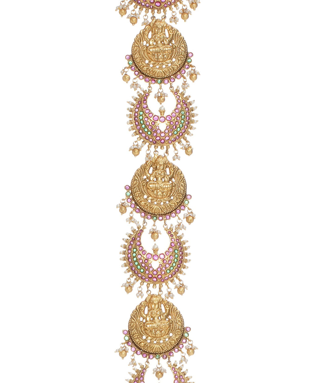 CHANDRARUPA RED & GREEN CHOTI