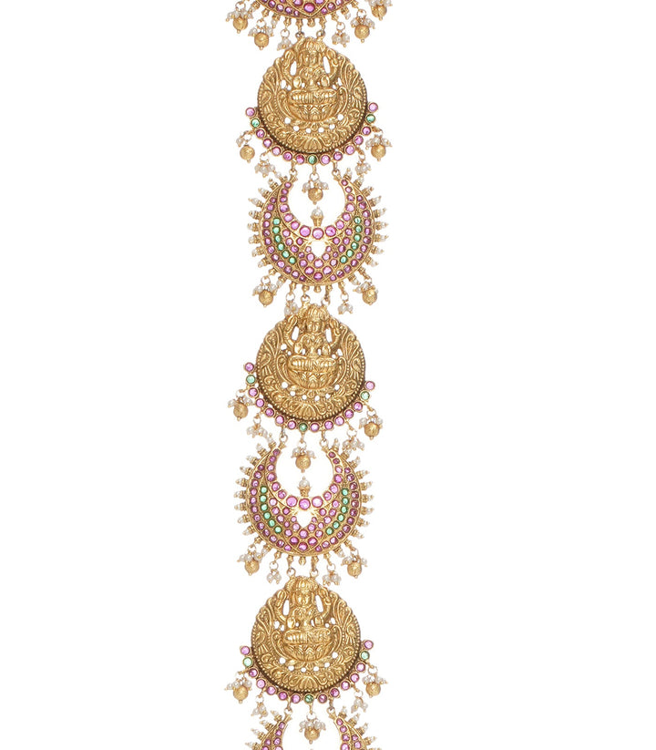 CHANDRARUPA RED & GREEN CHOTI