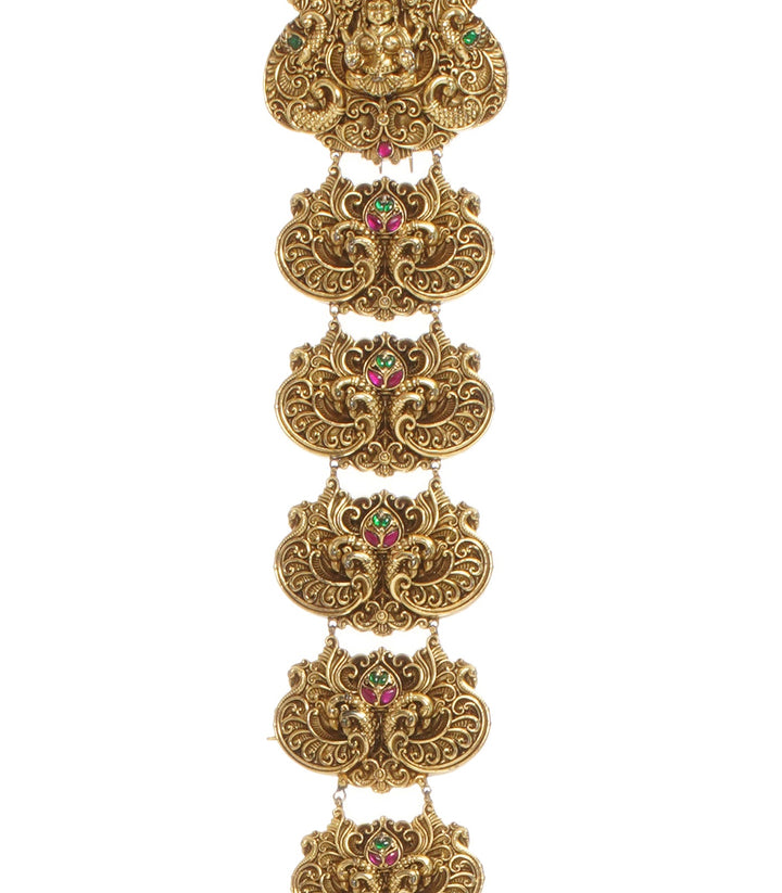 KAMAKSHI RED & GREEN CHOTI