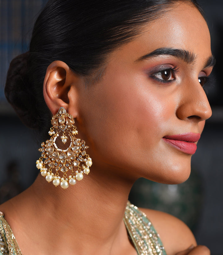 NANDANI MOISSANITE CHANDBALI