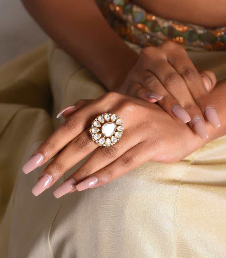 MONITA MOISSANITE RING