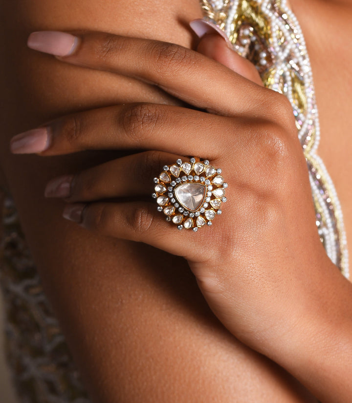 MAWYA MOISSANITE RING