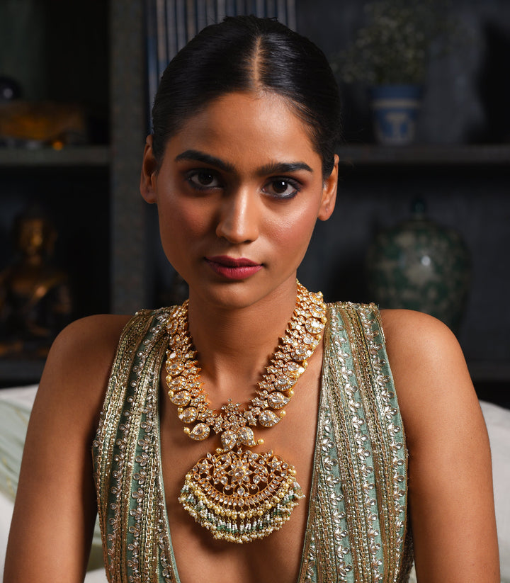 GAYATRI MOISSANITE NECKLACE