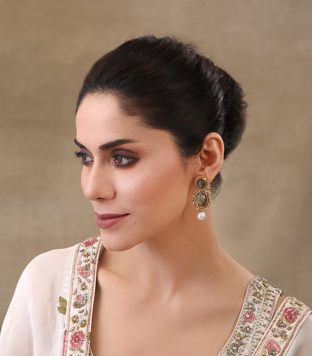 AASHNA LABRADORITE CHOKER SET