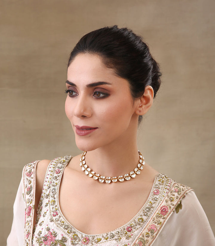 Karalika Moissanite Single Line Necklace Set