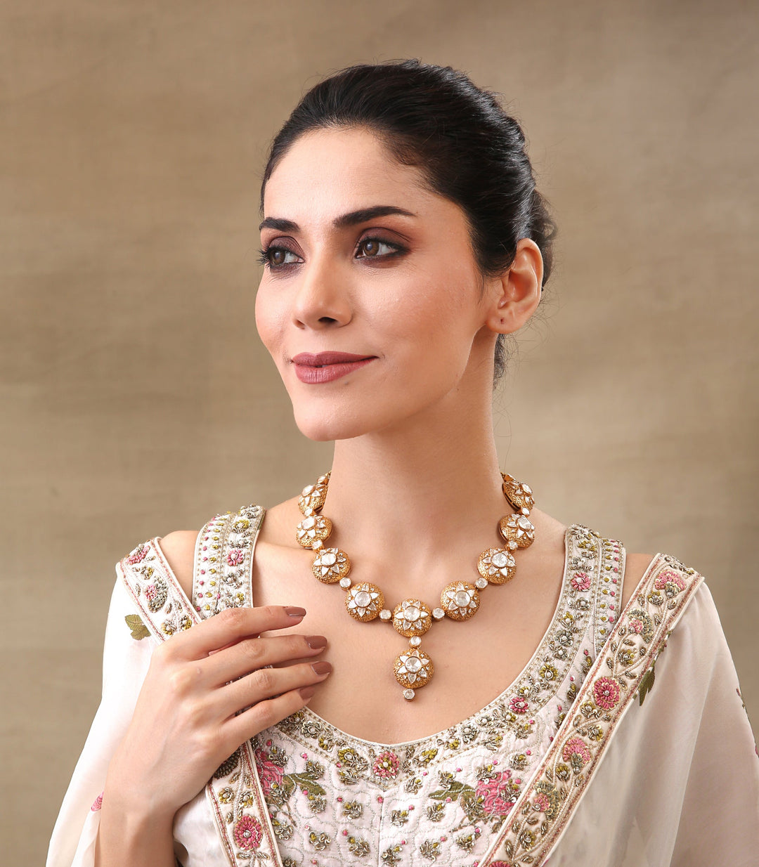 TAREEKA MOISSANITE NECKLACE SET