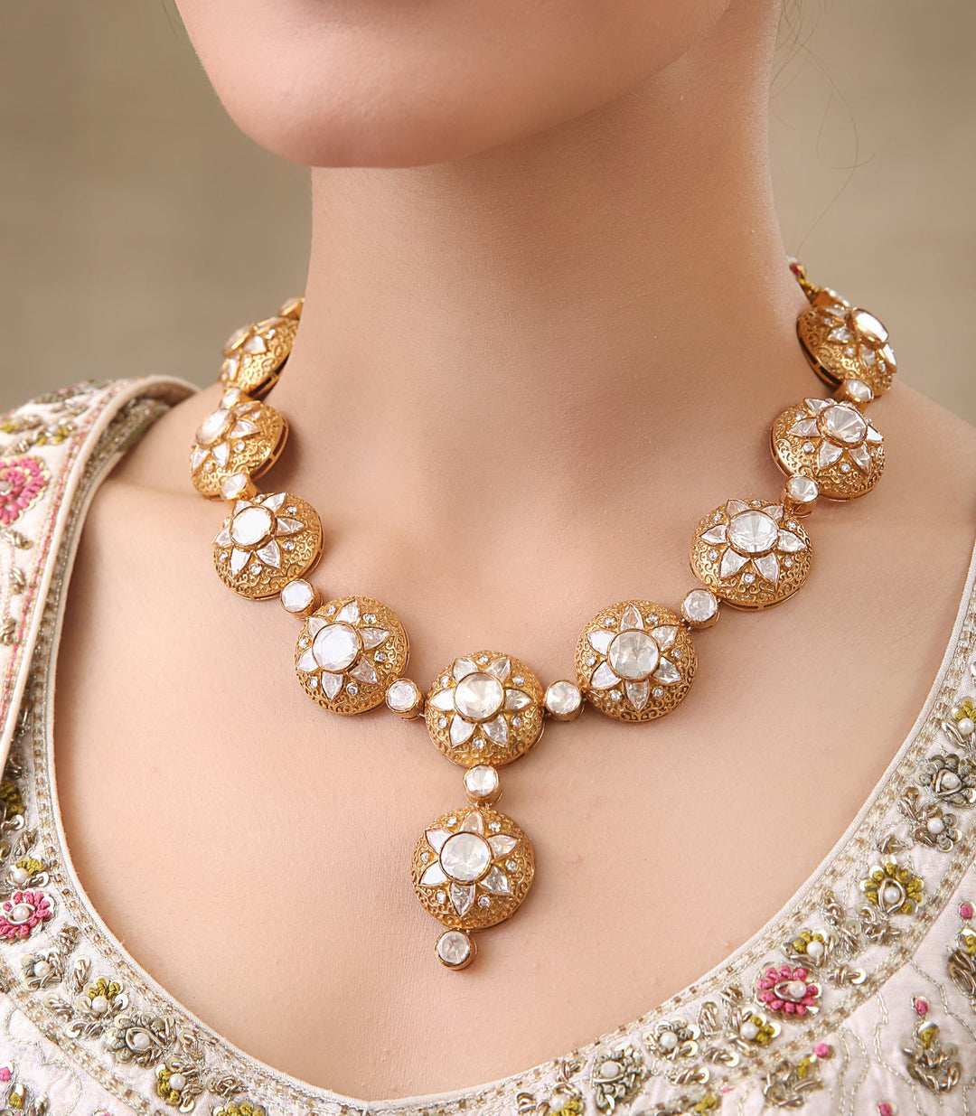 TAREEKA MOISSANITE NECKLACE SET