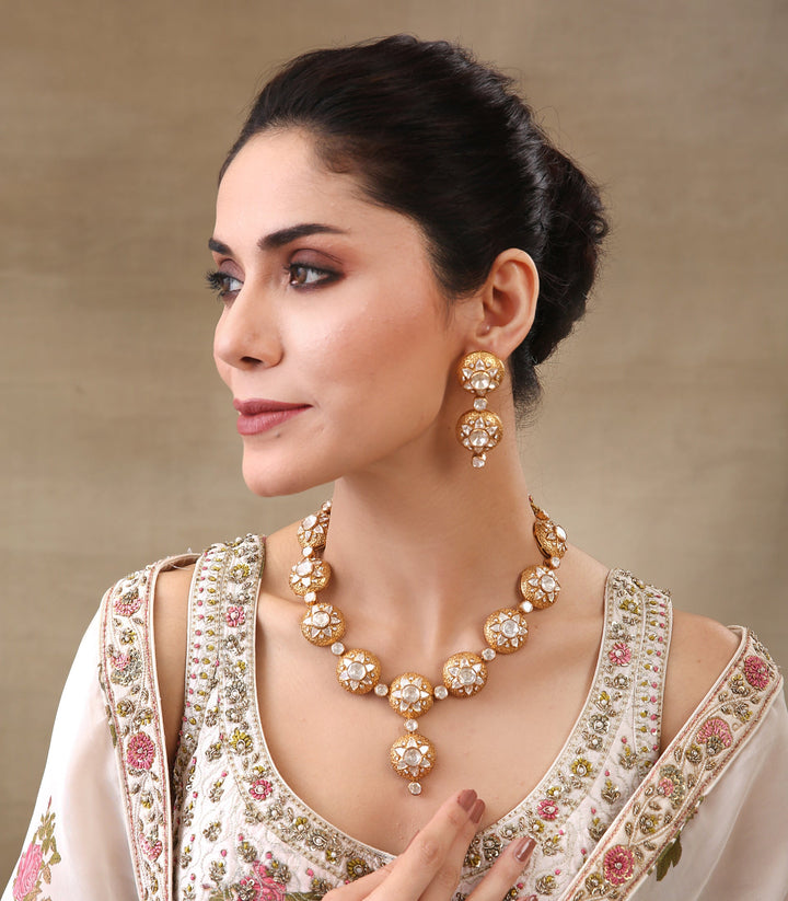 TAREEKA MOISSANITE NECKLACE SET