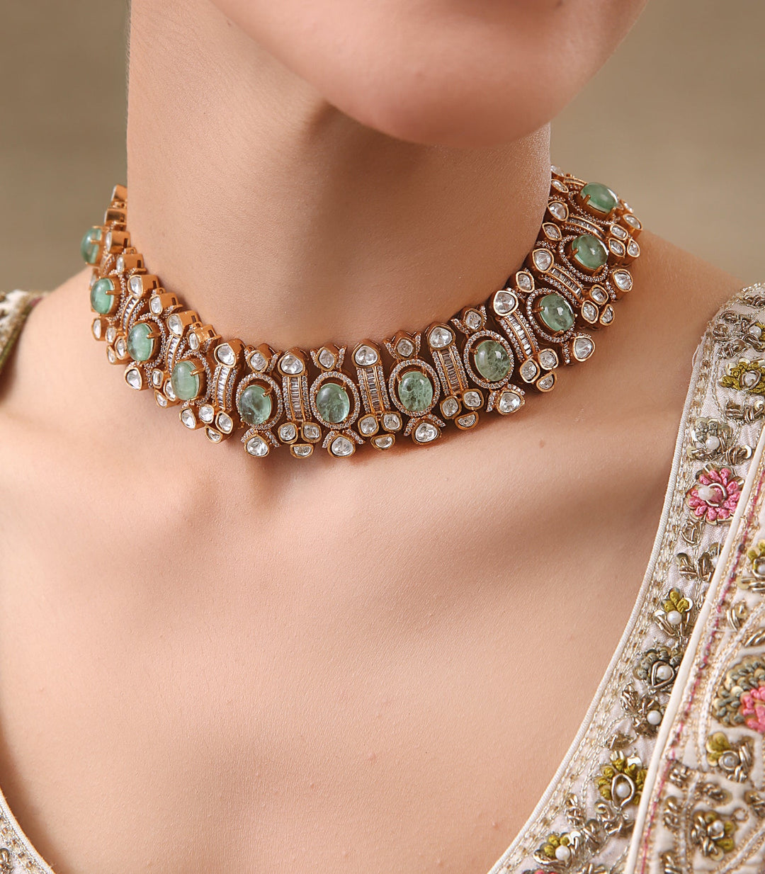 AVNI MINT NECKLACE SET