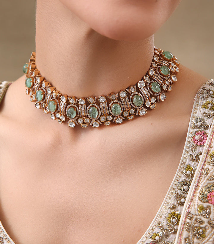 AVNI MINT NECKLACE SET