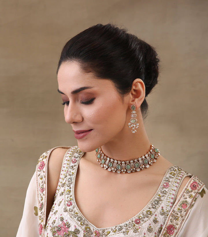 AVNI MINT NECKLACE SET