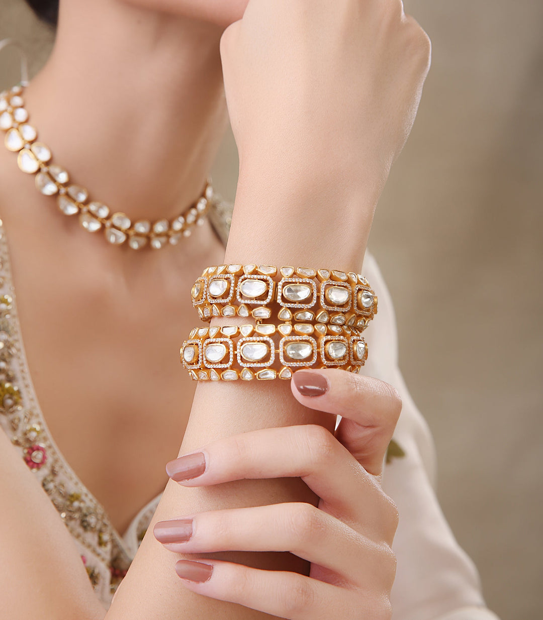 Anamika Moissanite Bangles