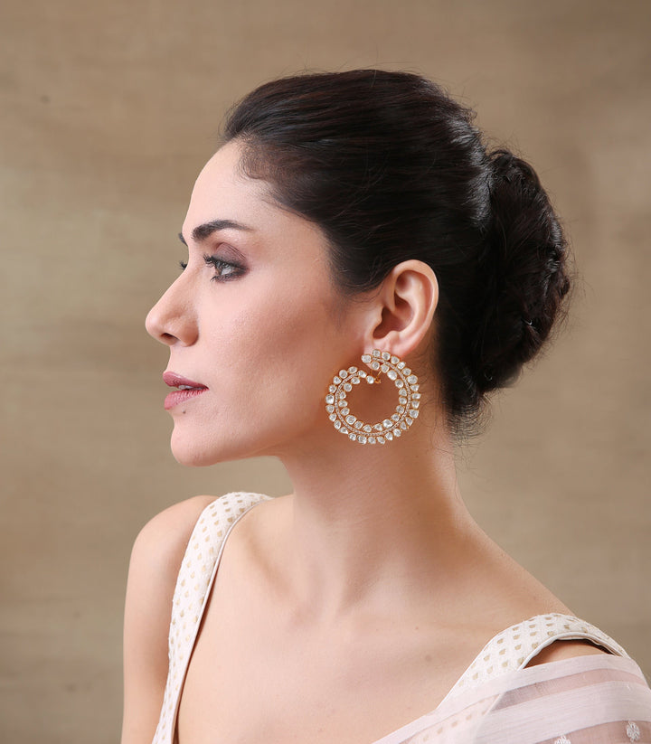 NIDHIMA  POLKI STUD