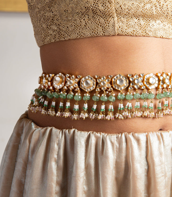 SARISHA KUNDAN WAIST BELT