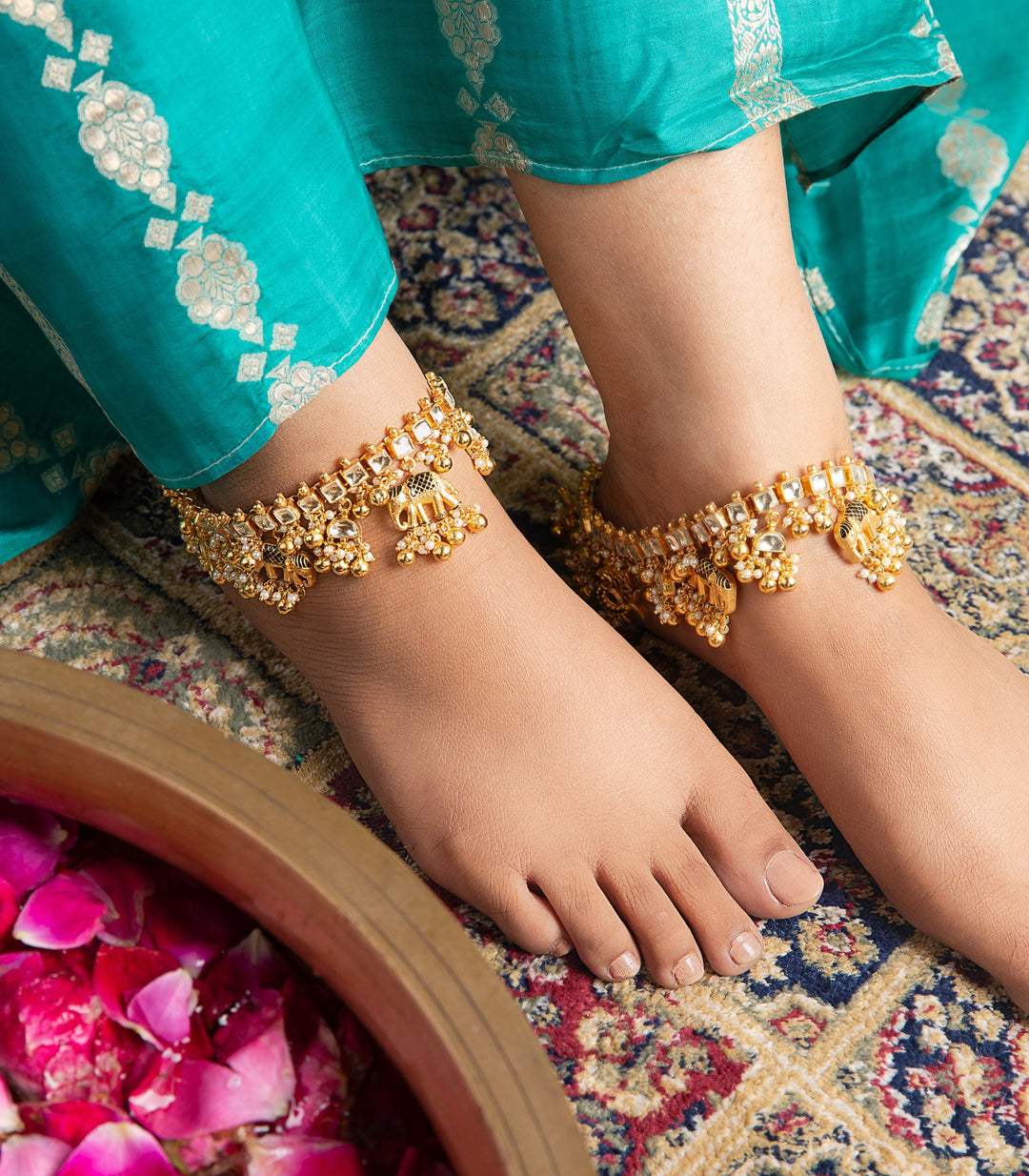 GAUTAMI ELEPHANT  KUNDAN PAYAL