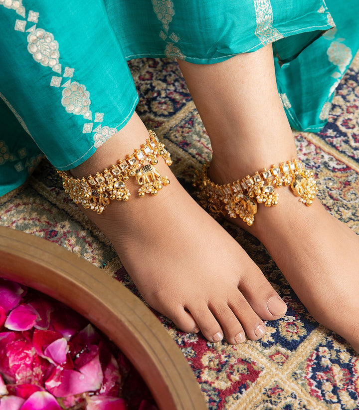 GAUTAMI ELEPHANT  KUNDAN PAYAL