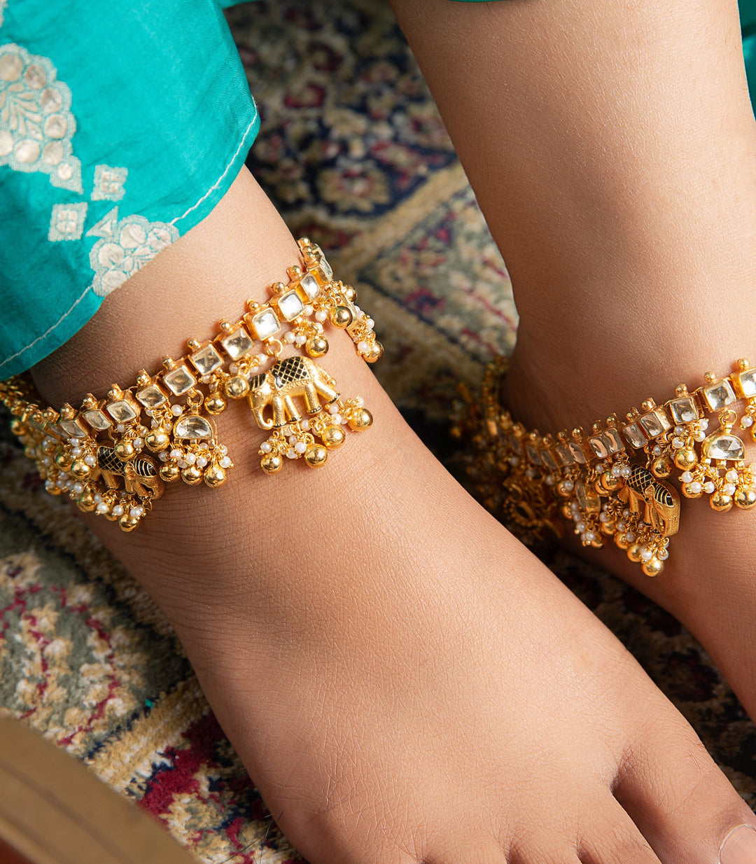 GAUTAMI ELEPHANT  KUNDAN PAYAL