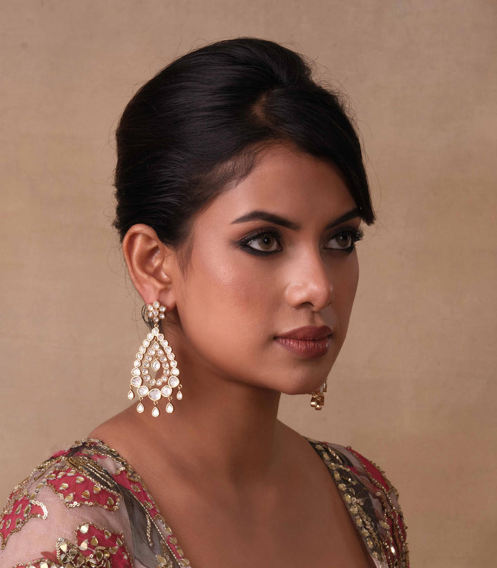 SVARA POLKI EARRING