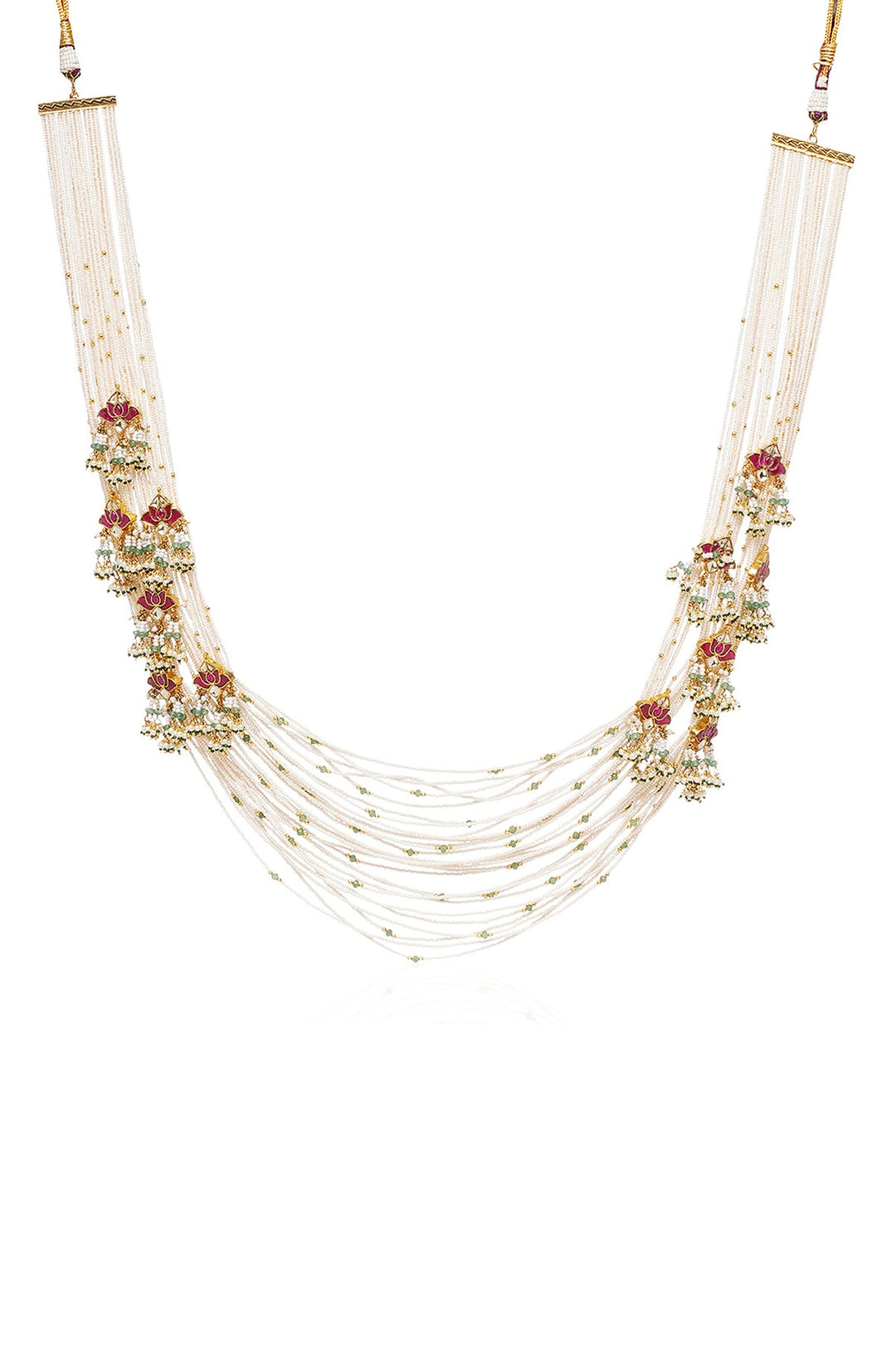 Anamika Red & Green Necklace
